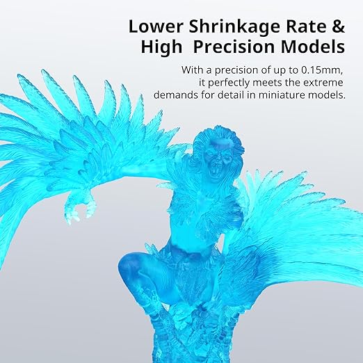 ANYCUBIC Water Washable 3D Printer Resin 2.0, 405nm High Precision 3D Resin - Image 3