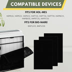 Nispira True HEPA Filter + Carbon Pre Filter Replacement Compatible - Image 5
