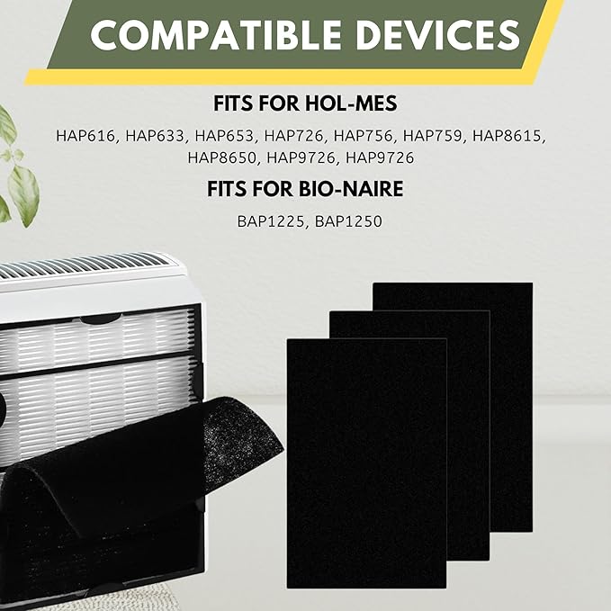 Nispira Carbon Pre Filters Replacement Compatible - Image 4