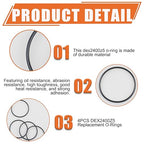 DEX2400Z5 Replacement O-Rings 4 Pack – Compatible - Image 3