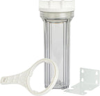 SpiroPure Clear Water Filter Housing 10 inch / 2.5 x 10 / 158117 Transparent by SpiroPure