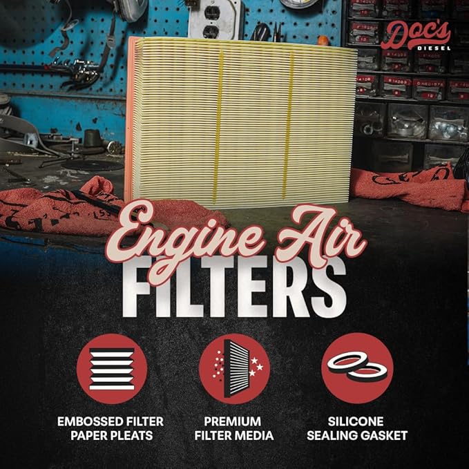 Doc's Diesel Engine Air Filter DPA10564 | Compatible - Image 2