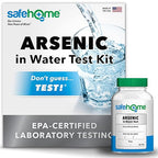 Safe Home® Arsenic in Drinking Water Test Kit – in-Lab Water Analysis by by SafeHomeWaterQualityTestKits