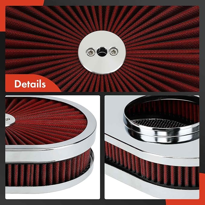 A-Premium Universal Air Cleaner Filter Assembly - Image 7