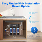 Vortopt Under Sink Water Filter, - Image 5