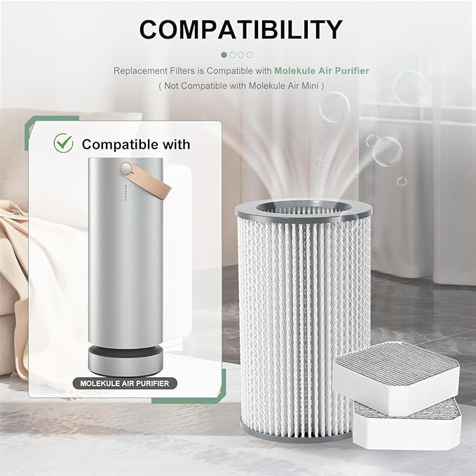 Air Filter Replacement Set Compatible - Image 2