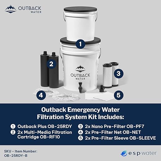 Outback Water Emergency Drinking Water Filter System - Image 2