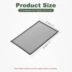 YOKIVE 6 Pcs Magnetic Floor Vent Covers, Floor Register Cover PVC Mesh Air Vent - Image 2