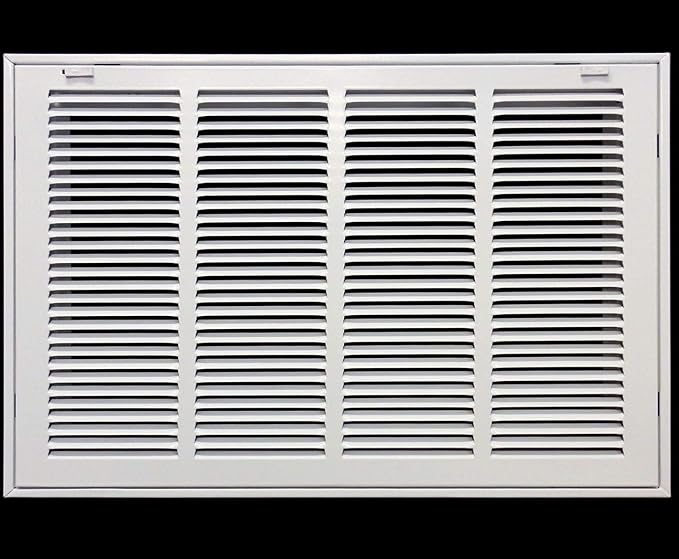 HVAC Premium 22 x 16 Duct Opening Steel Return Air Filter Grille, by HVACPremium