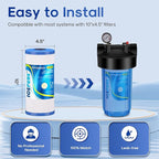 ICEPURE 5 Micron 10" x 4.5" Whole House Water Filter, Replacement - Image 5