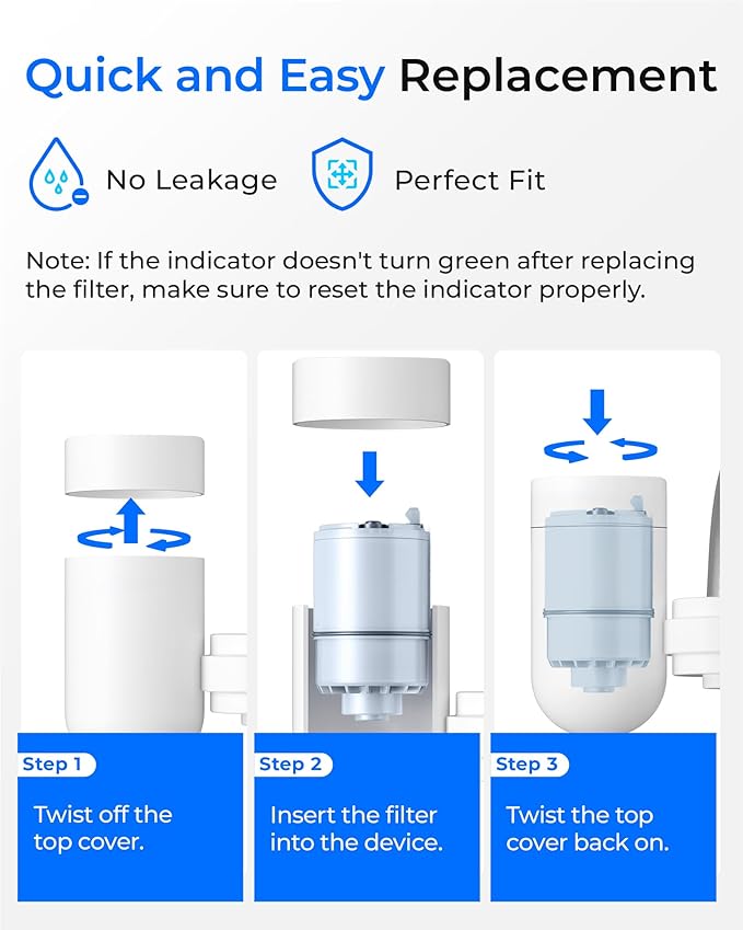 Waterdrop NSF Certified Water Filter, Replacement - Image 7