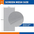 Wire Mesh Sheets Stainless Steel Woven Meshes Screen Filter Panels Vent Metal - Image 3
