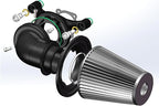 Big Sucker cone Air filter intake by ForHarleyAccessories