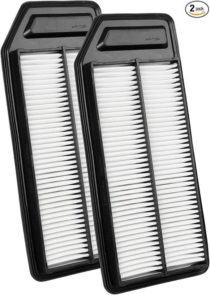 2-PACK Engine Air Filter Fits for Acura TSX 2004-2008 2.4L, Honda Accord by Forccord