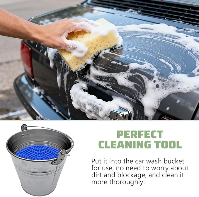 Bullet Car Wash Bucket Grit Trap Inserts, Vehicle Detailing Wash Filter - Image 5