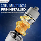 926-959 Upgrade Aluminum Engine Oil Cooler Oil Filter Housing - Image 5