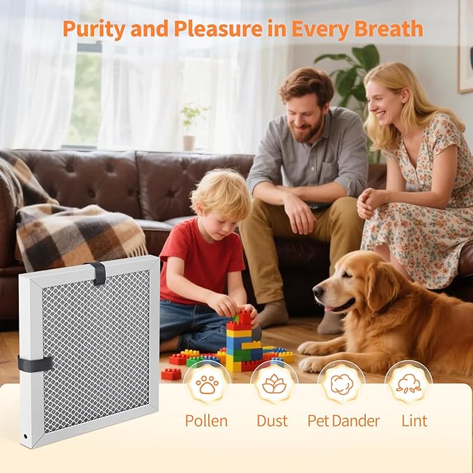 2-Pack 10x10x1 MERV 8 Reusable & Washable Electrostatic Air Filters - Image 7
