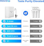 Waterdrop X8-Basic Reverse Osmosis System, NSF/ANSI 42&58&372 Certified - Image 3