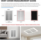 14x20 Return Air Grille, Air Return Vent Cover, Flat Vent Cover, Rejillas De - Image 4