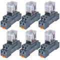 6PCS Electromagnetic Power Relay, 8-Pin 10 AMP 12V DC Relay Coil by VAMRONE