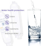 lifeegrn RV Water Filter with Hose Protector, Inline Water Filter, Chlorine and - Image 3