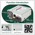PD9345 RV Power Converter replacement-9300 Series Converter, 45Amp 120V to 12V - Image 3