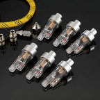Honoson 6 Pcs 3 Pcs Airbrush in-line Water Trap Mini Air Filter Connect - Image 7