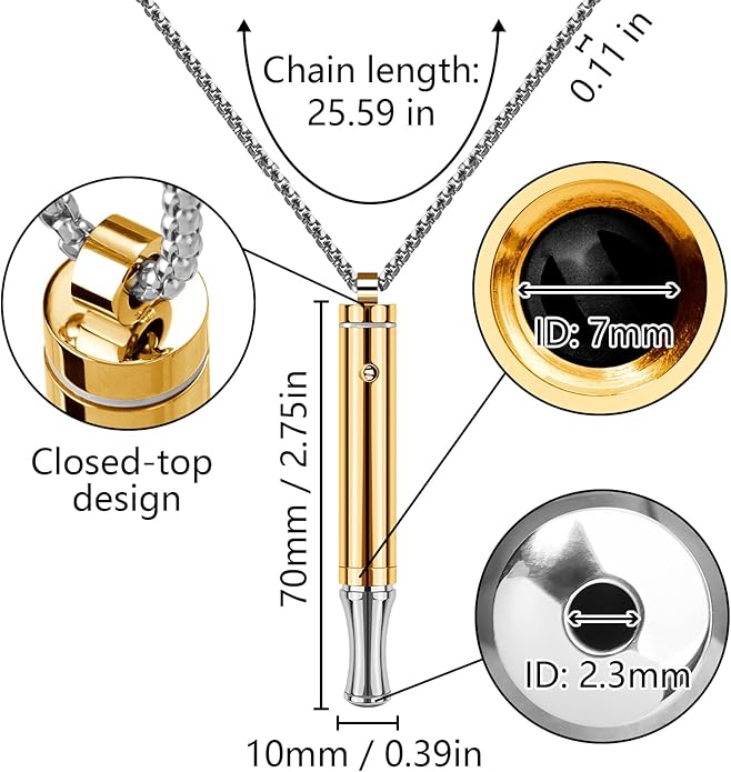 ASTOFLI Quit Smoking Breathing Necklace - Image 3