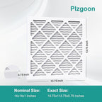14x14x1 Air Filter MERV 8 AC Furnace Filters MPR 600 Pleated Air Filters - Image 2