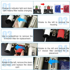 1/2" NPT Heavy Duty Industrial Grade 3 Stage Air Drying System, Auto Drain - Image 6