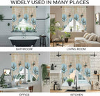 Spring Flowers Swag Valances for Windows, Vintage Rustic Tulips Floral - Image 9
