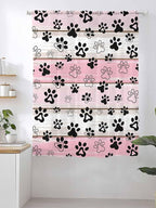 Sheer Curtains 72 Inches Long, Vintage Farmhouse Country Wooden Grain Privacy - Image 2