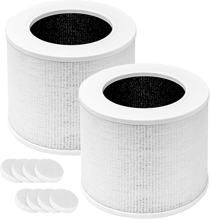 2 Pack Core Mini Replacement Filter Compatible by LAUKOWIND
