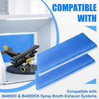 Podoy 5 Pack Airbrush Spray Booth Filters, Double-Layer Paint Booth Filters - Image 5