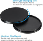 PATIKIL 49mm Lens Cap, Camera Lens Cap Cover Universal Front Metal Lens Filter - Image 4