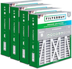 Filterbuy 17.5x21x5 Air Filter MERV 8 Essential Dust & Allergy Defense by Filterbuy