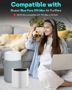 Leemone 2 Pack Blue Pure SmokeBlock 311i Max Replacement Filter Compatible - Image 3