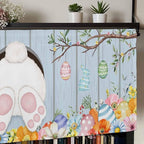 Easter Curtain Valances for Windows, Kitchen Valance Window Treatment, Spring - Image 7