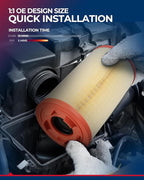 KAX Engine Air Filter, CA11950 Replacement - Image 7