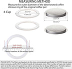 2 Pcs Filter with 3 Pcs Silicone Gasket Seals - Image 2