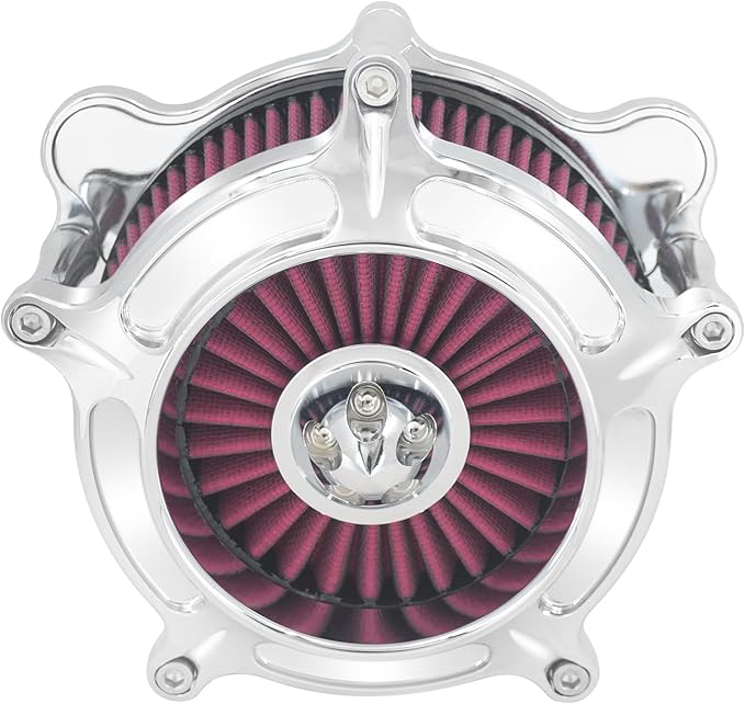 HDBUBALUS Motorcycle CNC Spike Air Cleaner Air Filter Intake System Filter - Image 7