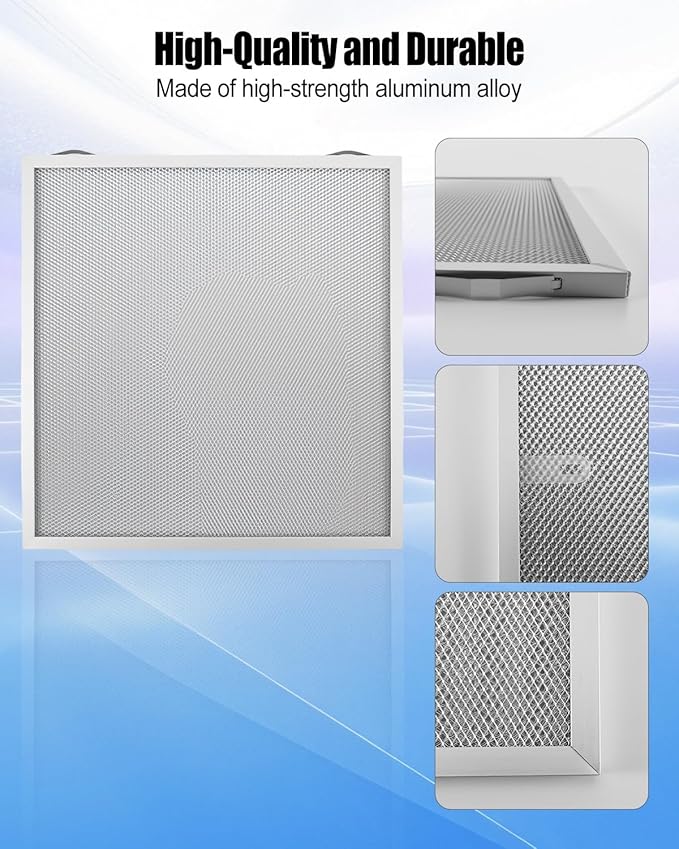 2 Pcs Grease Range Hood Filters Fit - Image 3