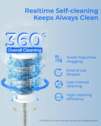 Waterdrop Spin Down Sediment Filter, Reusable Whole House Water Filter System - Image 2