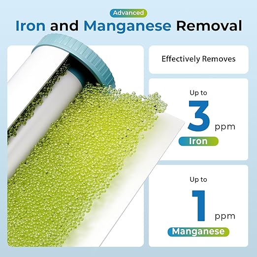 iSpring 3-Stage Whole House Water Filter System, Hydrogen Sulfide, Heavy Metals - Image 2
