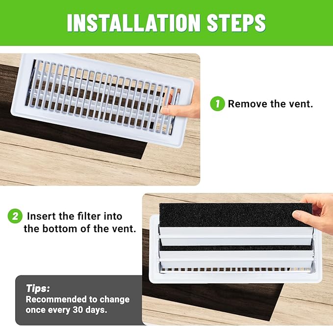 4"x12" Activated Carbon Air Vent Filters - Image 3