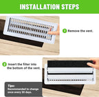 4"x10" Activated Carbon Air Vent Filters - Image 4