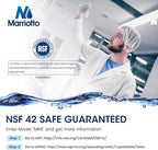MARRIOTTO Smart Water Filters for Refrigerators NSF 42 Certified Cartridges - Image 3