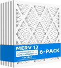 18x18x1 Furnace Air Filters, MPR 1900 & FPR 10, MERV 13 Pleated Air Filter by Chenzhit