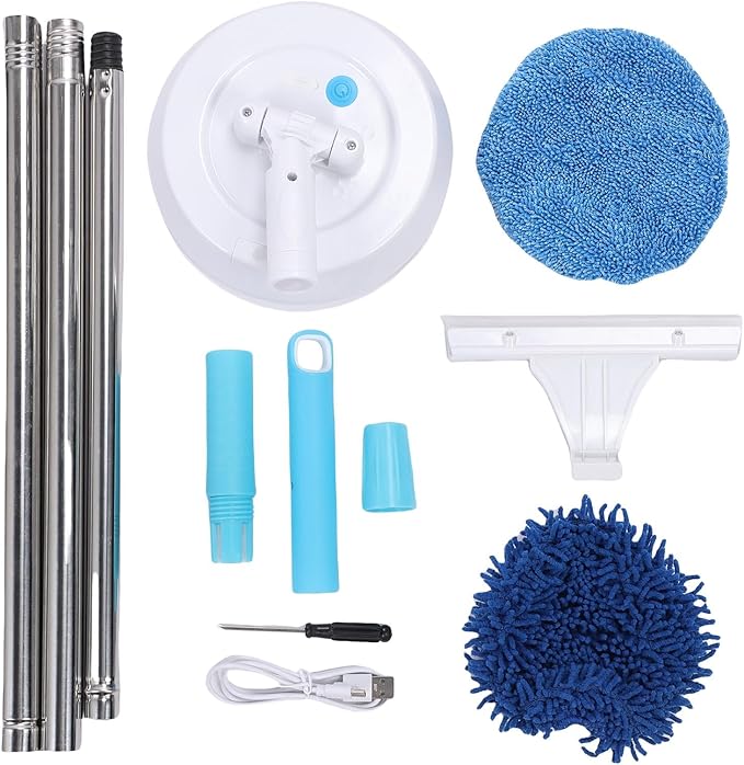 Hyuduo Electric Cleaning Brush, Rechargeable Cordless Rotating Scrubber - Image 6