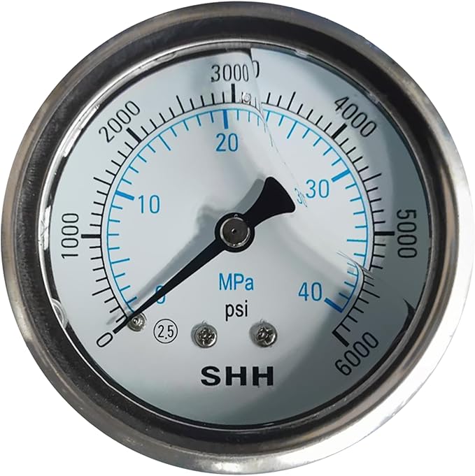TUXING 6000Psi 40Mpa Pcp Air Compressor High Pressure Gauge Thread Air - Image 5